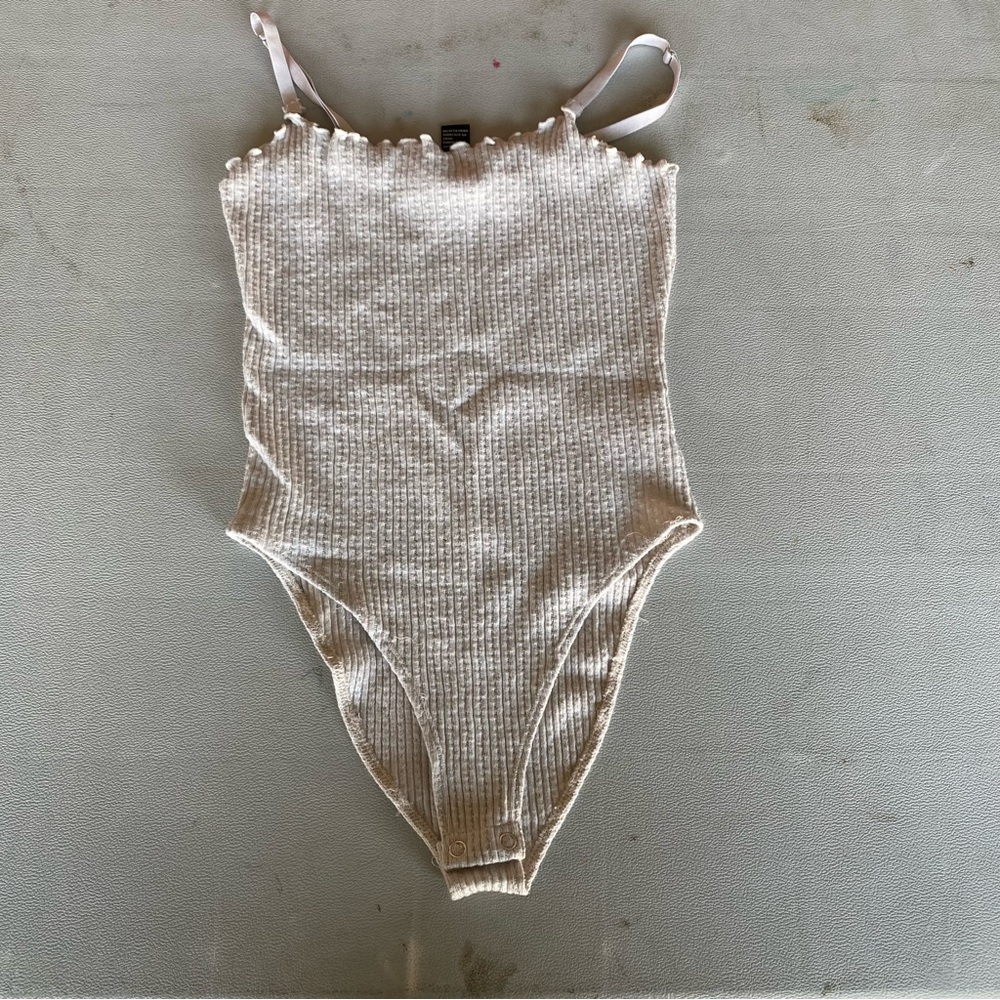 Cream bodysuit